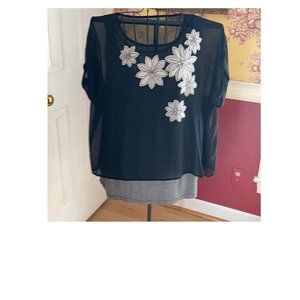 Drastic Price Drop! Alfred Dunner 2 pc Top. Size 2X. Weekend Oasis Group